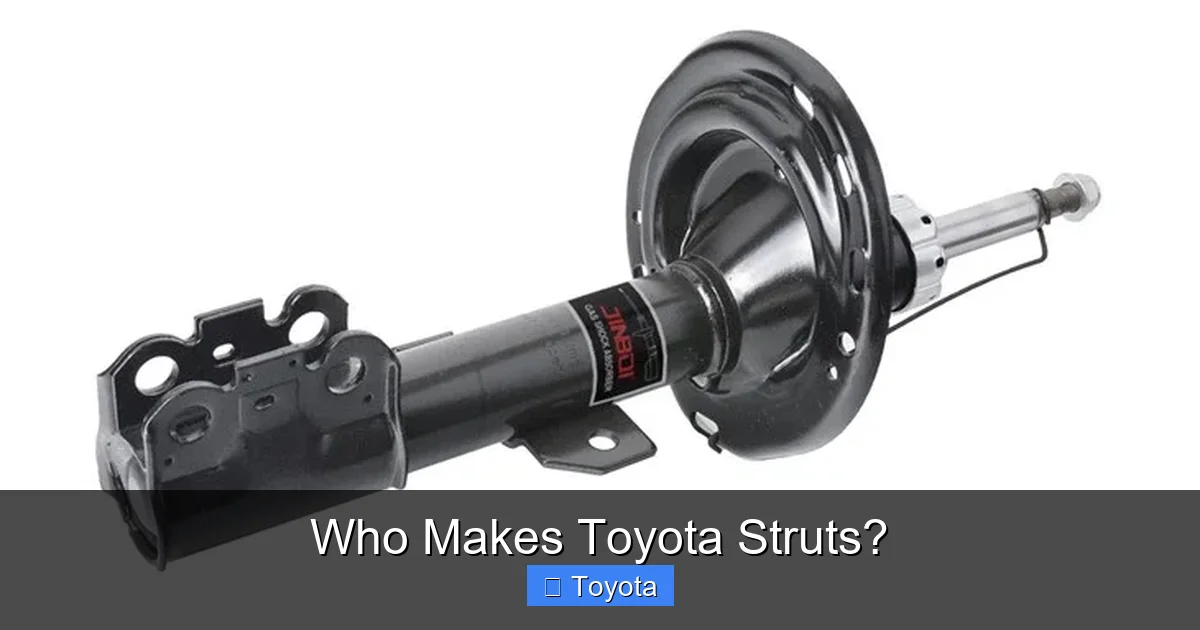 Who Makes Toyota Struts?
