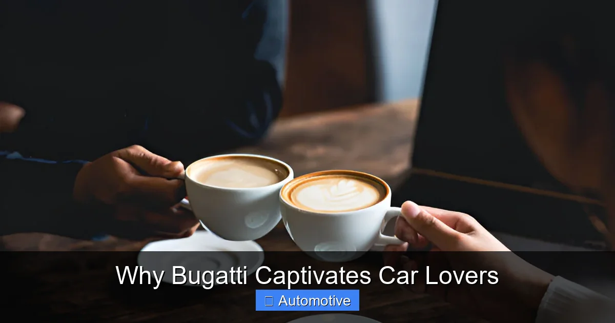 Why Bugatti Captivates Car Lovers