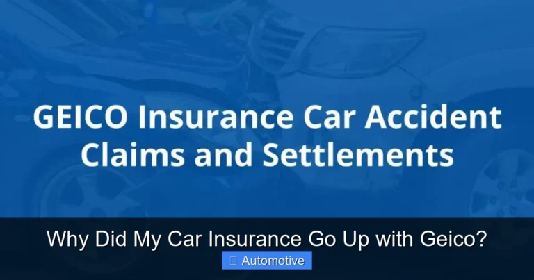 Why Did My Car Insurance Go Up with Geico?