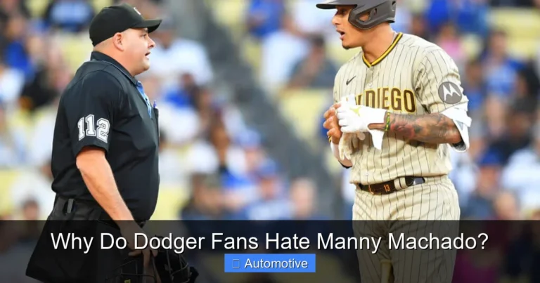 Why Do Dodger Fans Hate Manny Machado?