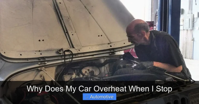 Why Does My Car Overheat When I Stop