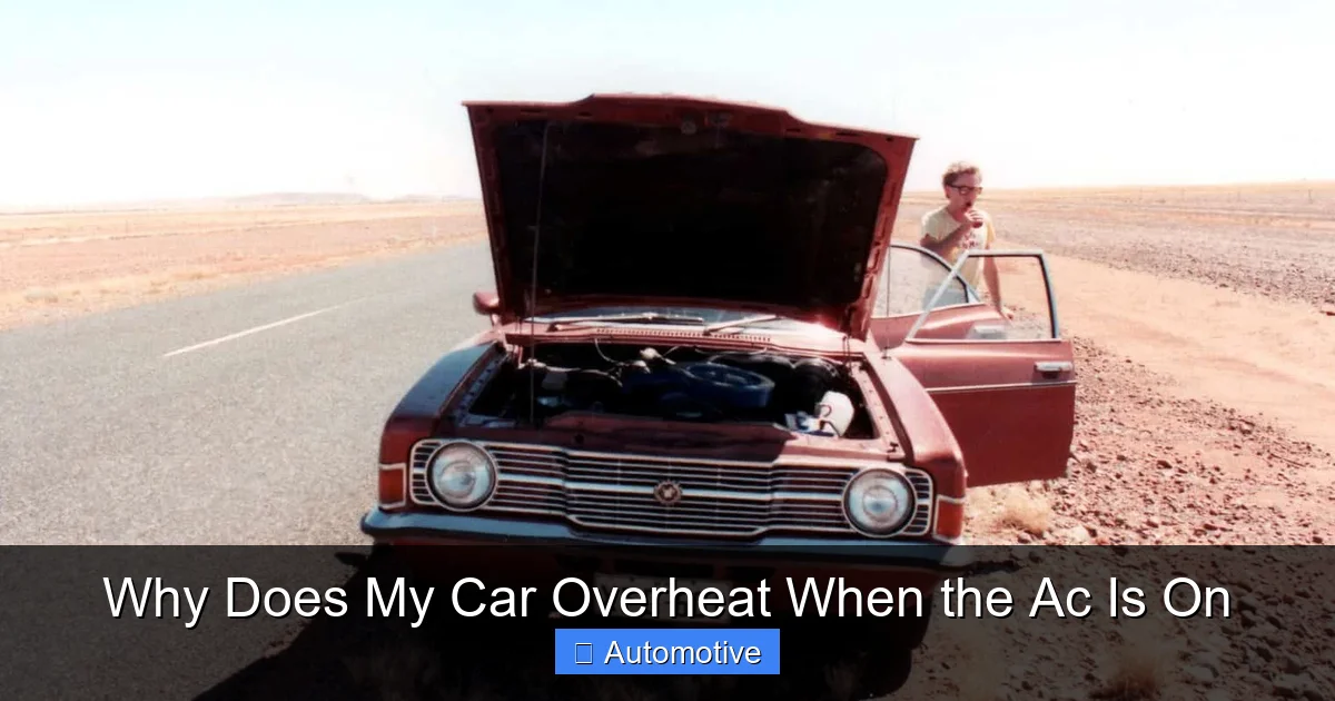Why Does My Car Overheat When the Ac Is On