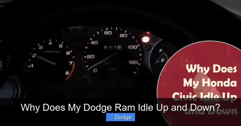 Why Does My Dodge Ram Idle Up and Down?