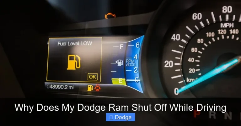 Why Does My Dodge Ram Shut Off While Driving