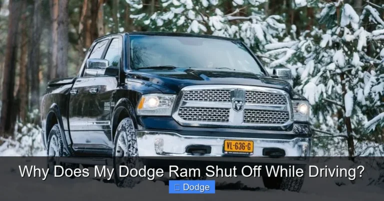 Why Does My Dodge Ram Shut Off While Driving?