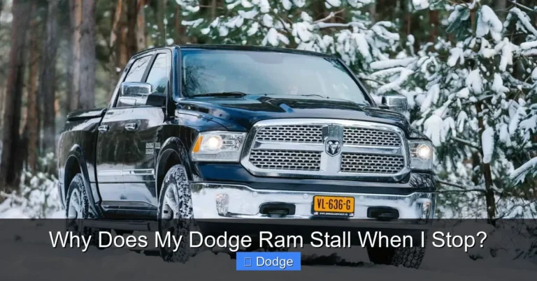 Why Does My Dodge Ram Stall When I Stop?