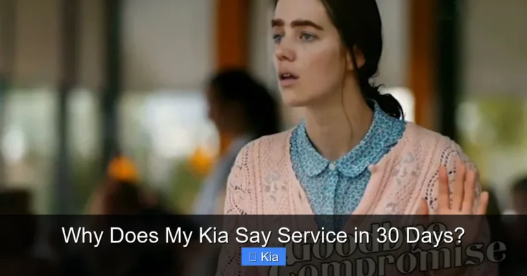 Why Does My Kia Say Service in 30 Days?
