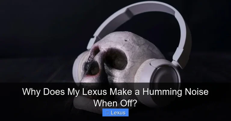 Why Does My Lexus Make a Humming Noise When Off?