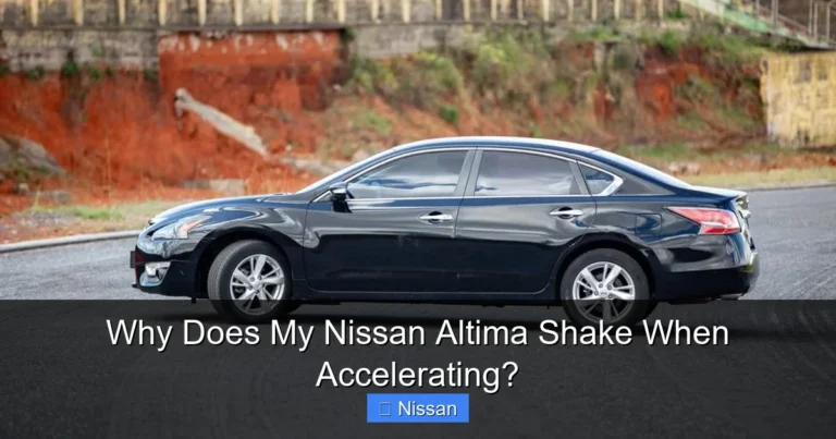 Why Does My Nissan Altima Shake When Accelerating?