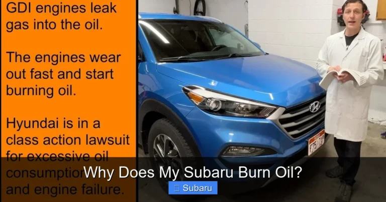 Why Does My Subaru Burn Oil?