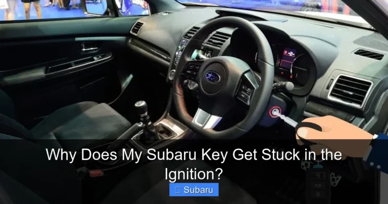 Why Does My Subaru Key Get Stuck in the Ignition?