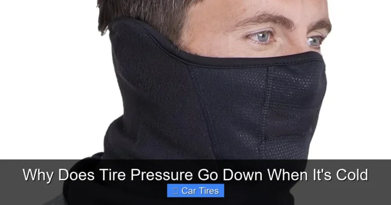 Why Does Tire Pressure Go Down When It's Cold