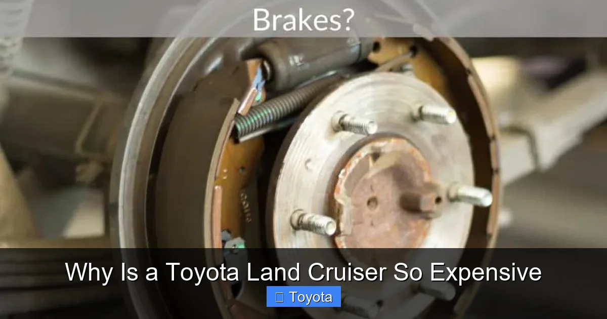 Why Is a Toyota Land Cruiser So Expensive