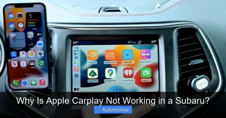 Why Is Apple Carplay Not Working in a Subaru?