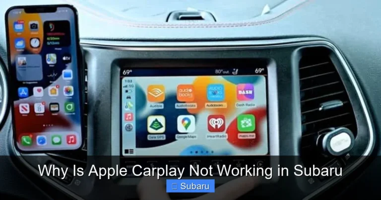 Why Is Apple Carplay Not Working in Subaru