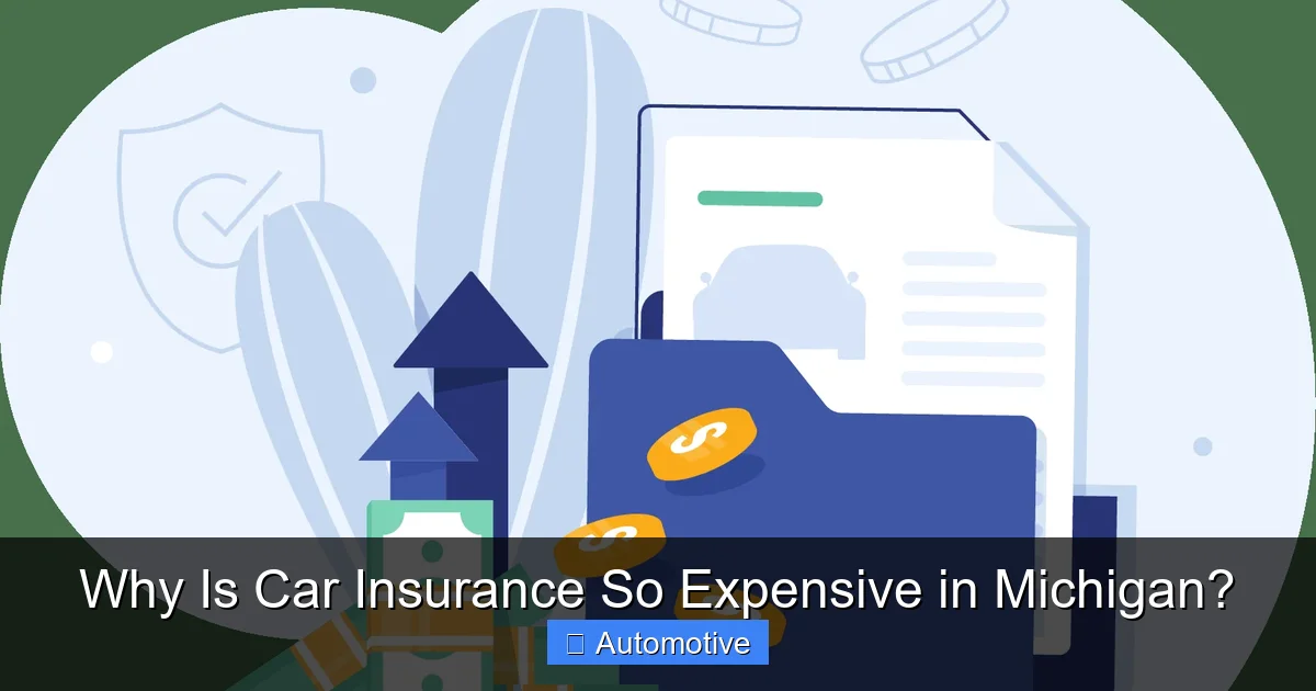Why Is Car Insurance So Expensive in Michigan?