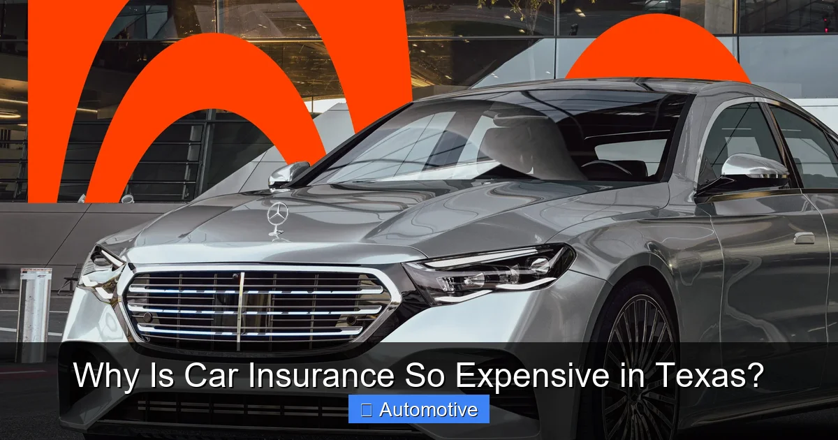 Why Is Car Insurance So Expensive in Texas?