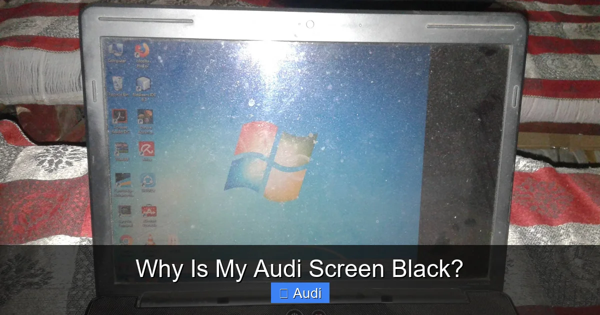 Why Is My Audi Screen Black?