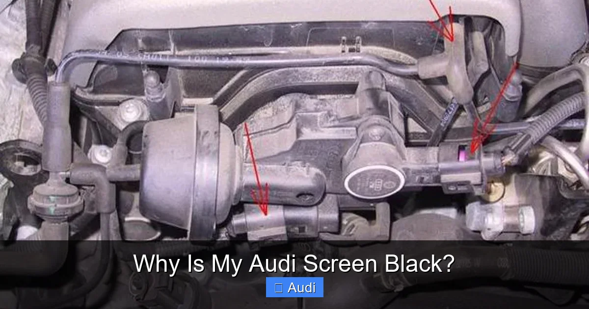 Why Is My Audi Screen Black?