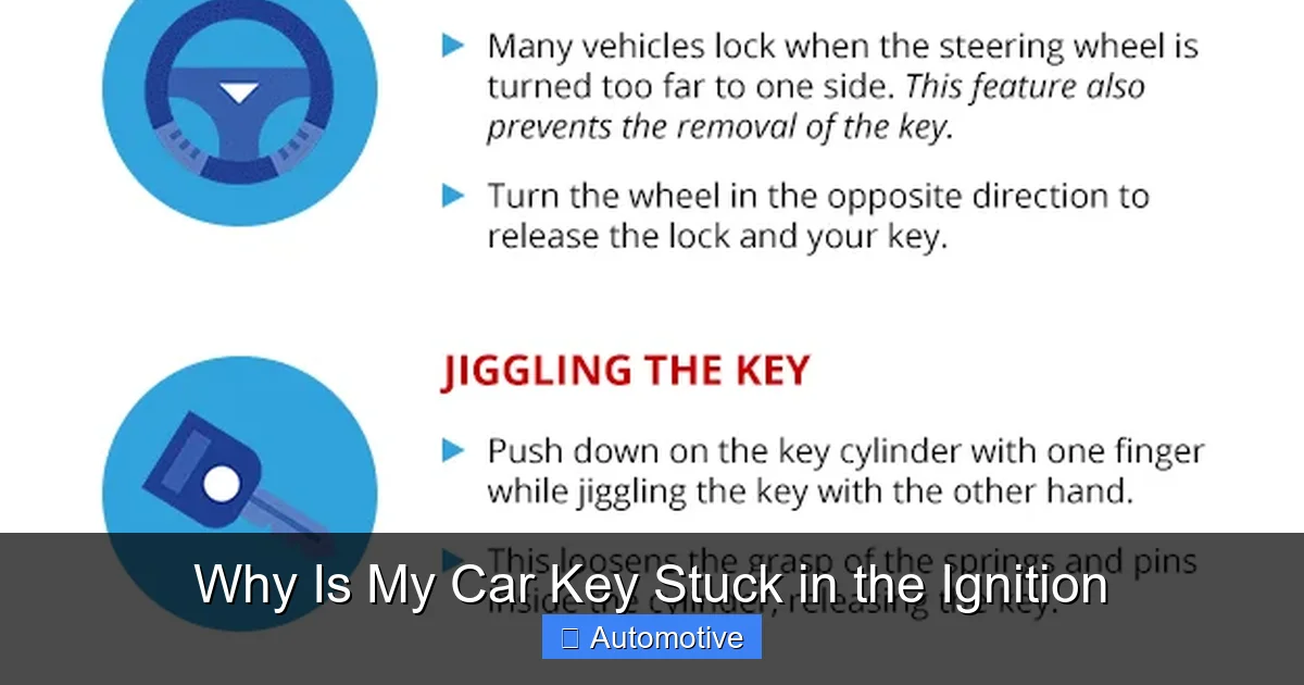 Why Is My Car Key Stuck in the Ignition