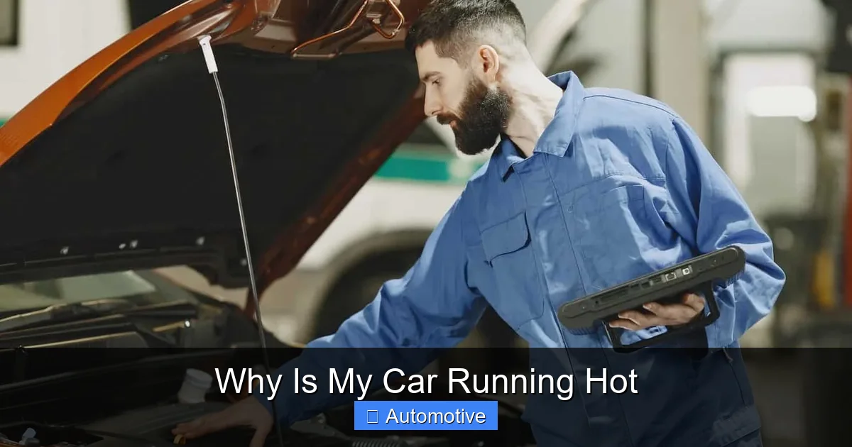 Why Is My Car Running Hot