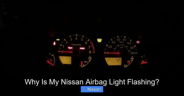 Why Is My Nissan Airbag Light Flashing?