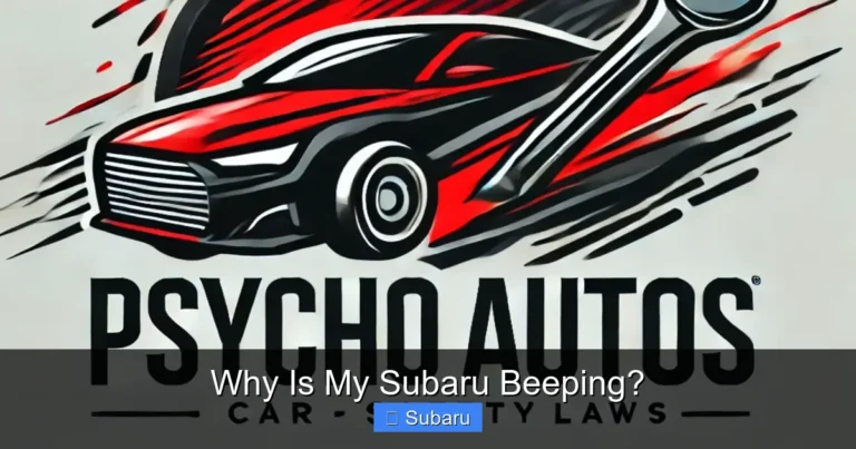 Why Is My Subaru Beeping?
