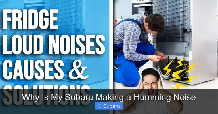 Why Is My Subaru Making a Humming Noise