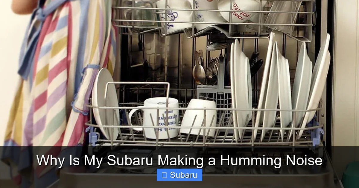 Why Is My Subaru Making a Humming Noise