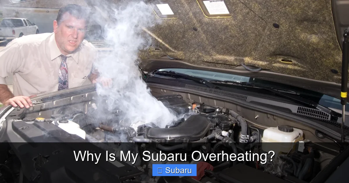 Why Is My Subaru Overheating?