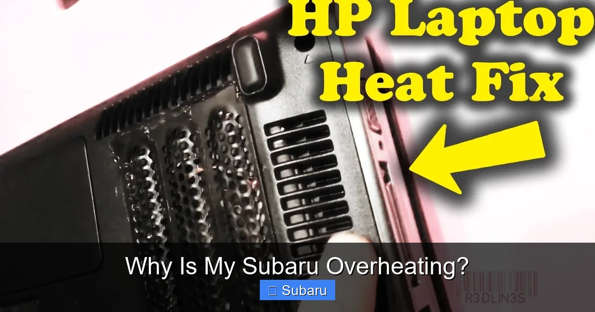 Why Is My Subaru Overheating?