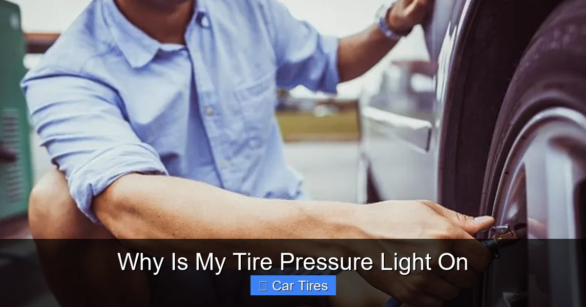 Why Is My Tire Pressure Light On