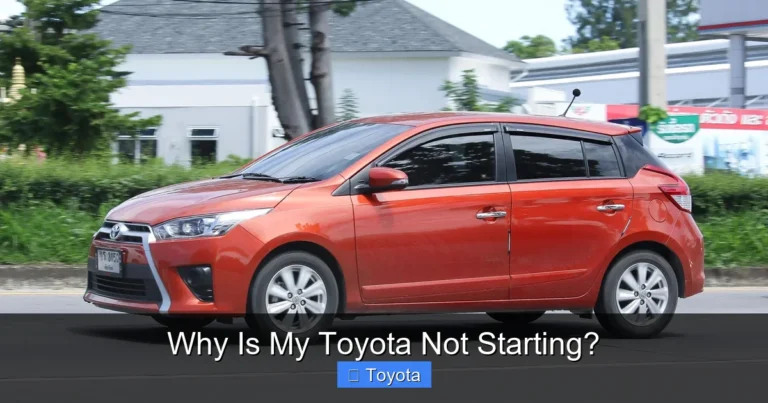 Why Is My Toyota Not Starting?