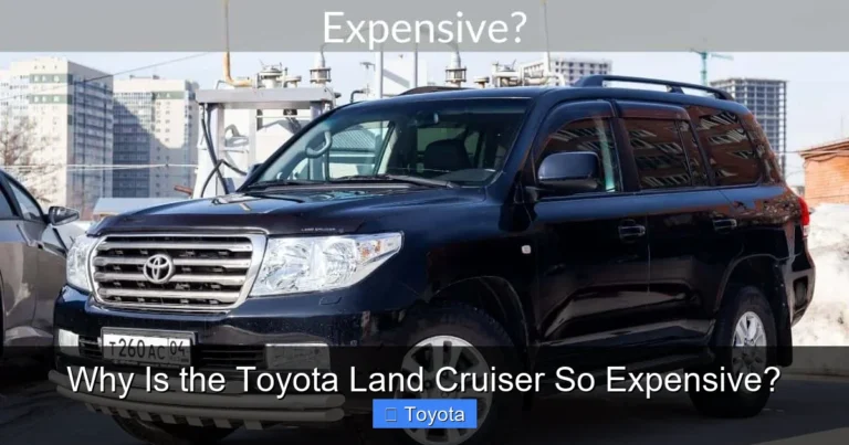 Why Is the Toyota Land Cruiser So Expensive?