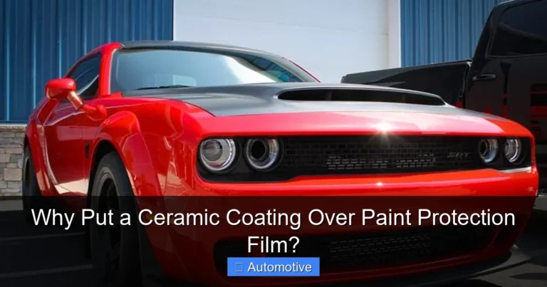 Why Put a Ceramic Coating Over Paint Protection Film?