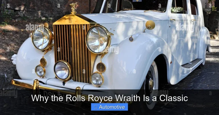Why the Rolls Royce Wraith Is a Classic