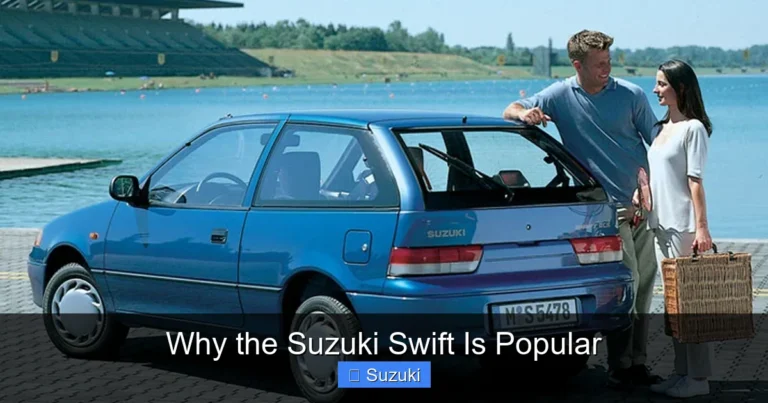 Why the Suzuki Swift Is Popular