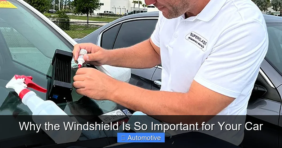 Why the Windshield Is So Important for Your Car