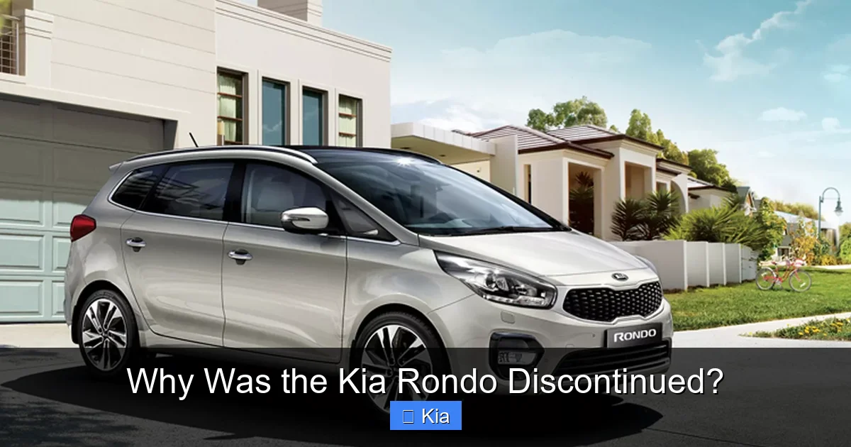 Why Was the Kia Rondo Discontinued?