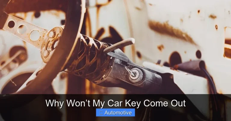Why Won’t My Car Key Come Out