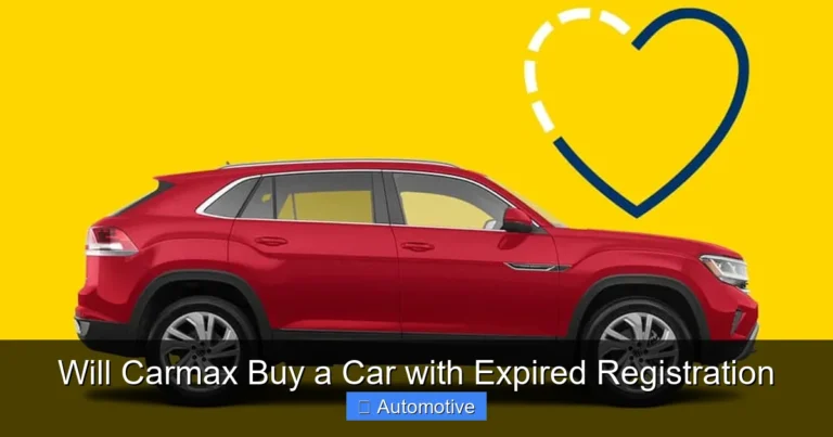 Will Carmax Buy a Car with Expired Registration