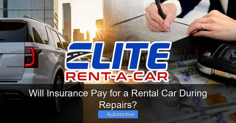 Will Insurance Pay for a Rental Car During Repairs?
