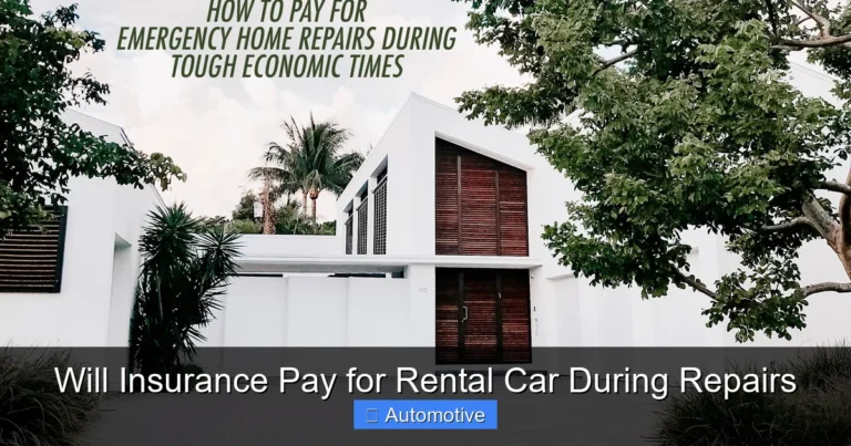 Will Insurance Pay for Rental Car During Repairs