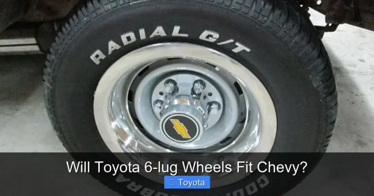 Will Toyota 6-lug Wheels Fit Chevy?