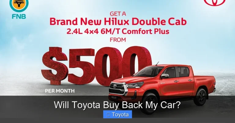 Will Toyota Buy Back My Car?