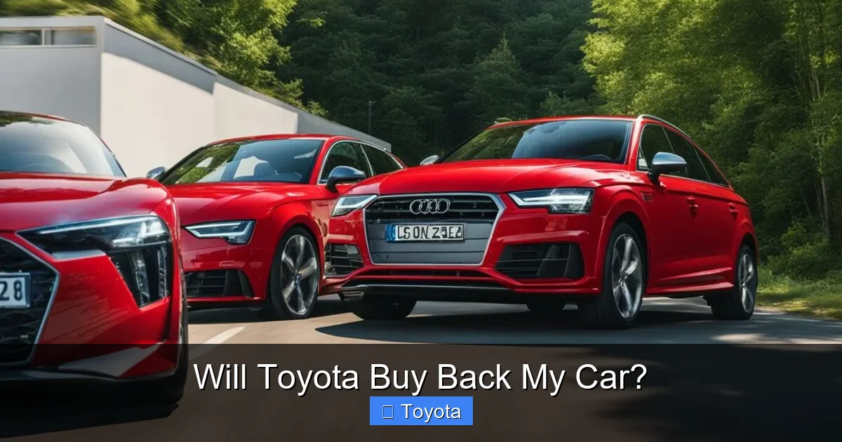 Will Toyota Buy Back My Car?