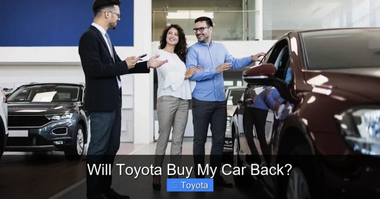 Will Toyota Buy My Car Back?