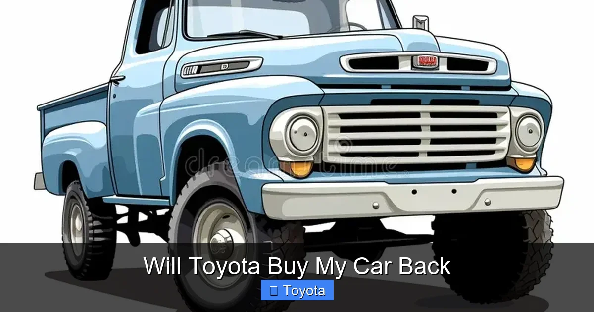 Will Toyota Buy My Car Back