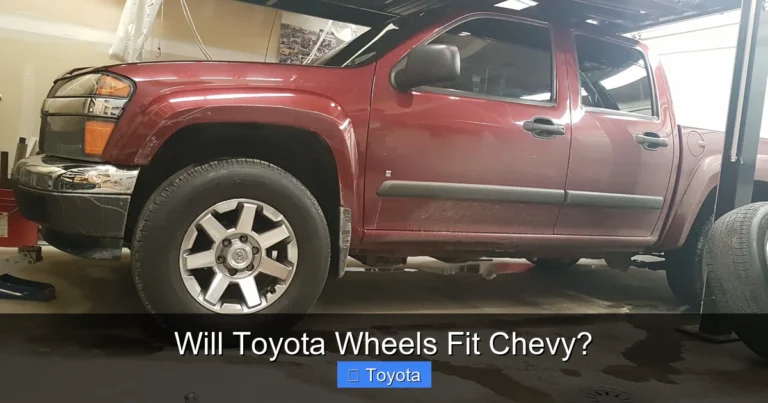 Will Toyota Wheels Fit Chevy?