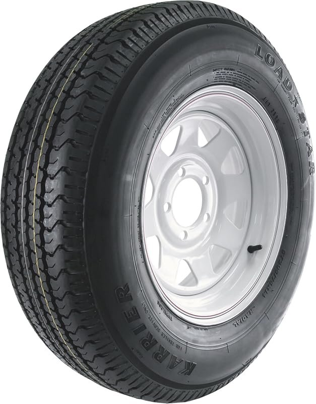 Martin Wheel Carrier Star 14-Inch Radial Trailer Tire and Wheel Assemb